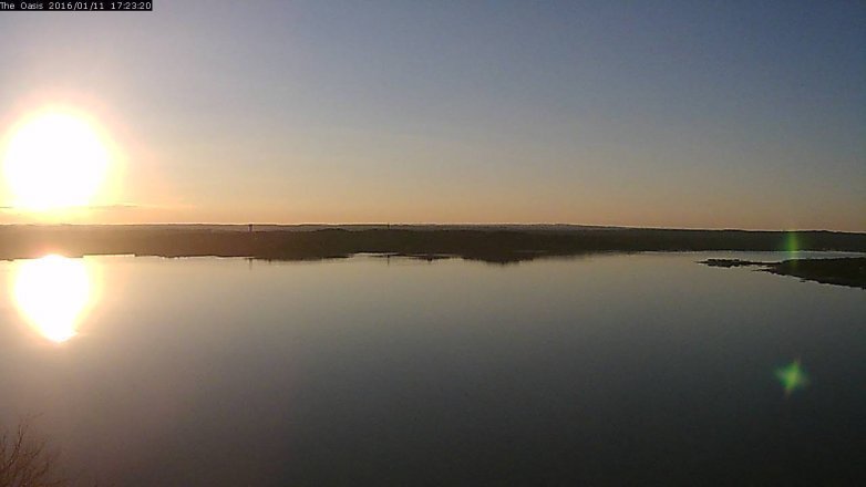 Lake Travis webcam, January 11, 2016 4:30 PM CT