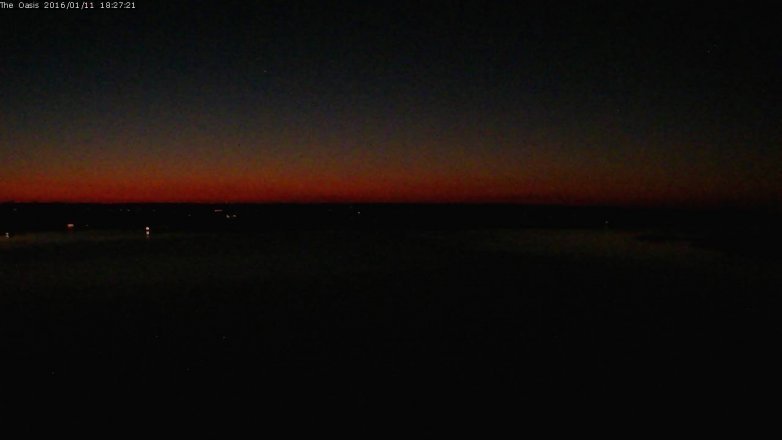 Lake Travis webcam, January 11, 2016 5:35 PM CT