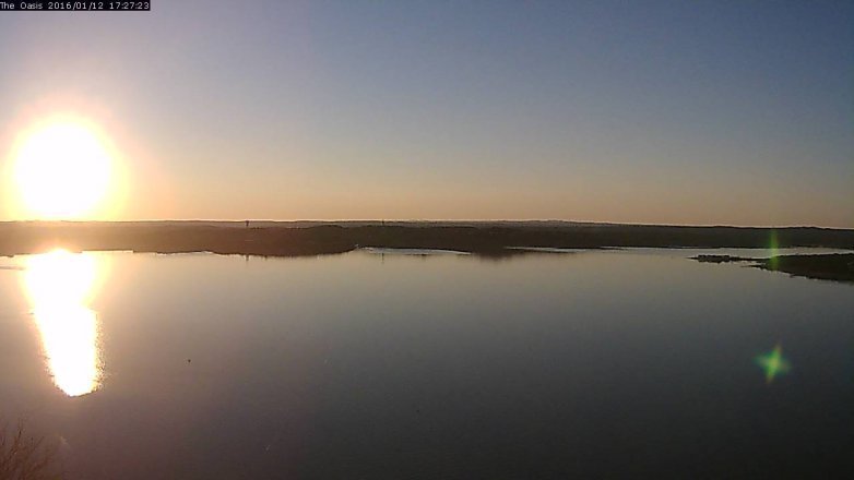 Lake Travis webcam, January 12, 2016 4:35 PM CT