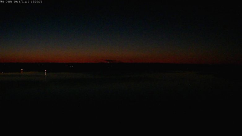Lake Travis webcam, January 12, 2016 5:35 PM CT