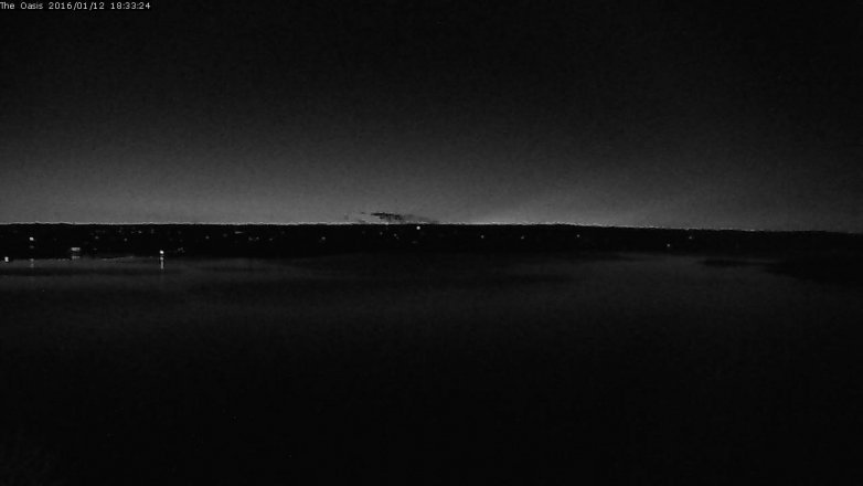 Lake Travis webcam, January 12, 2016 5:40 PM CT