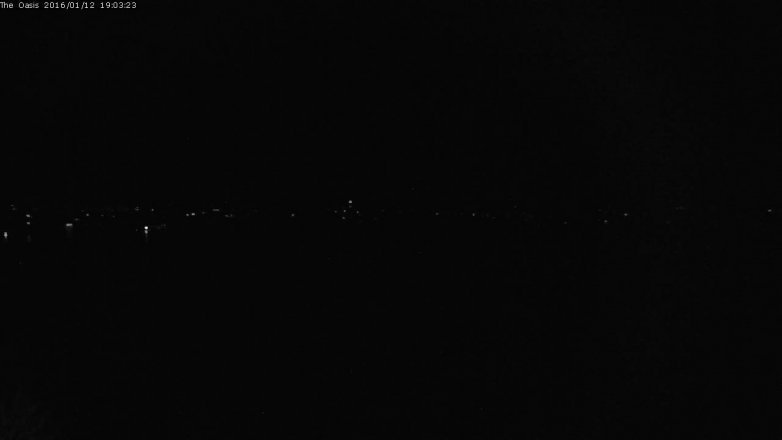 Lake Travis webcam, January 12, 2016 6:10 PM CT