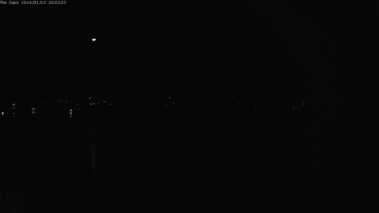 Lake Travis webcam, January 12, 2016 7:10 PM CT