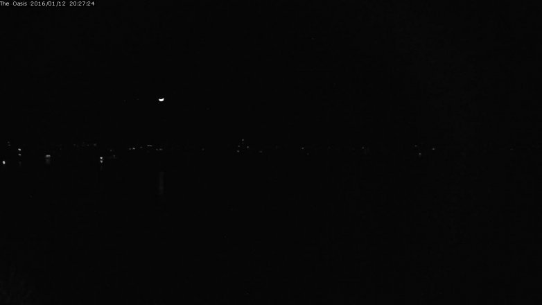 Lake Travis webcam, January 12, 2016 7:35 PM CT