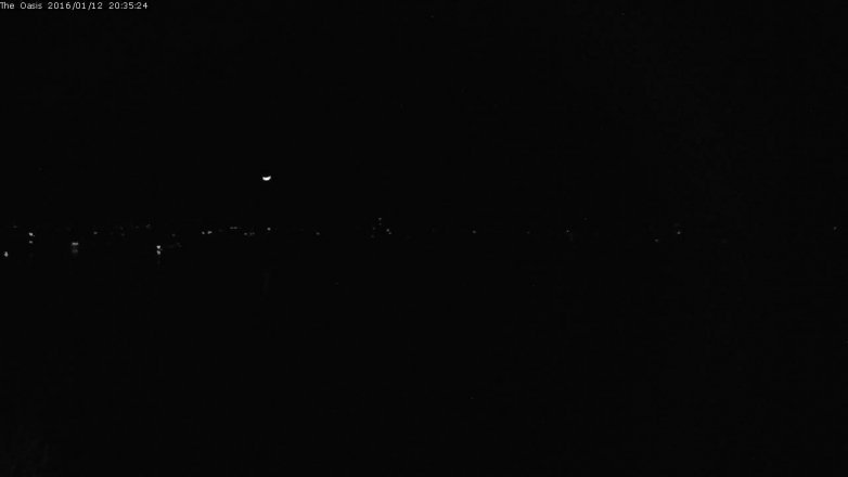 Lake Travis webcam, January 12, 2016 7:40 PM CT