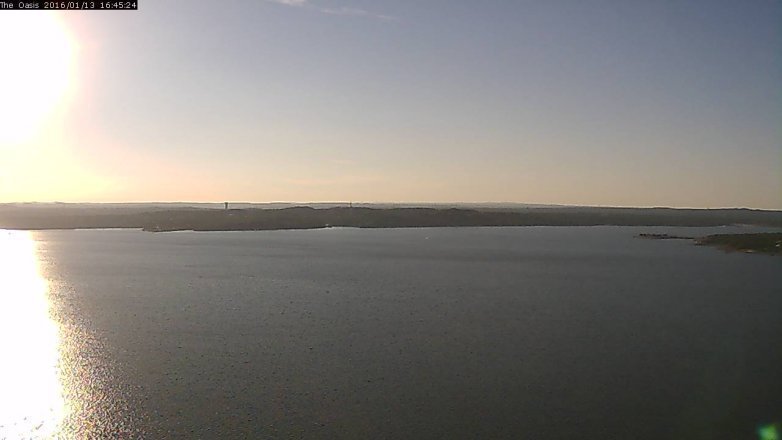 Lake Travis webcam, January 13, 2016 3:50 PM CT