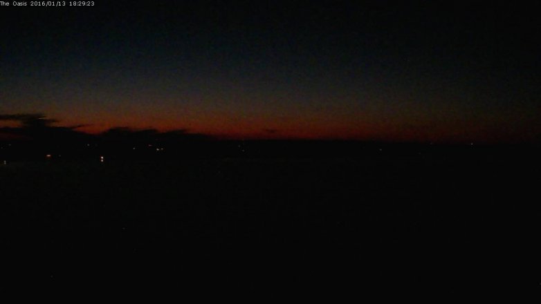 Lake Travis webcam, January 13, 2016 5:35 PM CT
