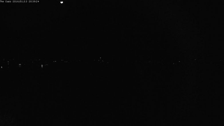 Lake Travis webcam, January 13, 2016 7:45 PM CT
