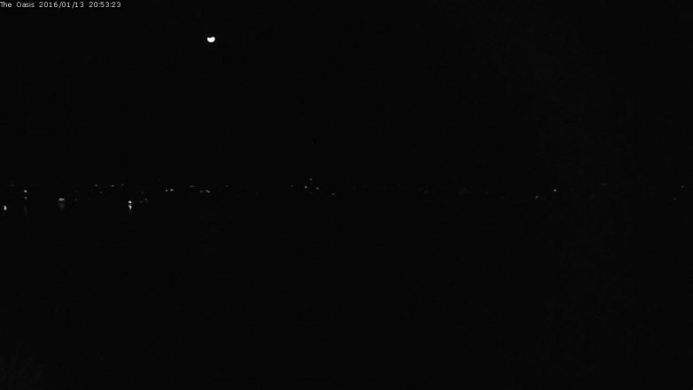 Lake Travis webcam, January 13, 2016 8:00 PM CT