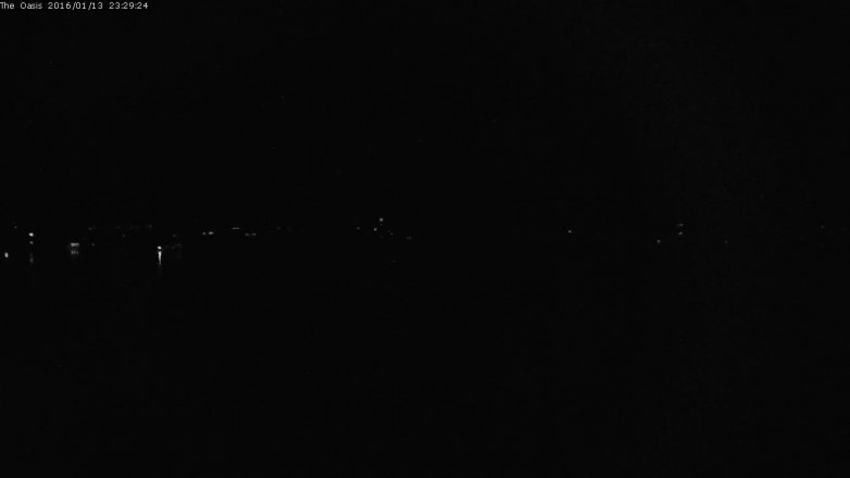 Lake Travis webcam, January 13, 2016 10:35 PM CT