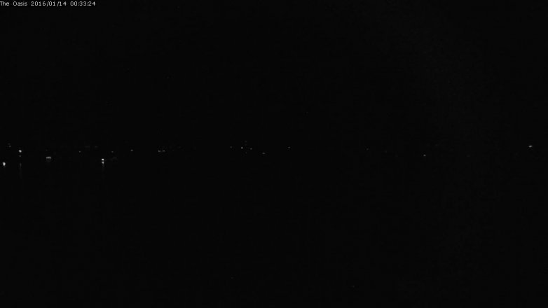 Lake Travis webcam, January 13, 2016 11:40 PM CT