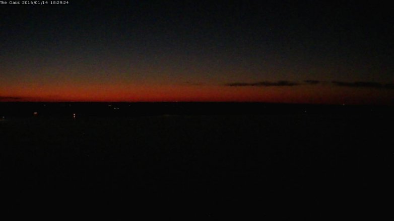 Lake Travis webcam, January 14, 2016 5:35 PM CT