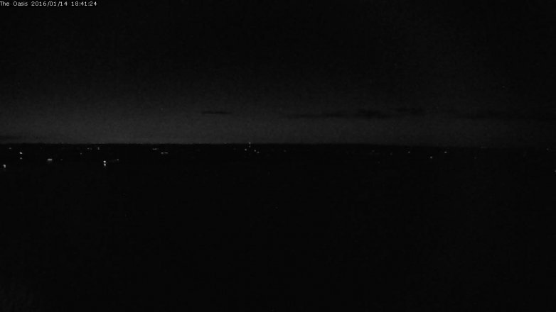 Lake Travis webcam, January 14, 2016 5:50 PM CT