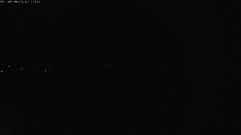 Lake Travis webcam, January 14, 2016 8:00 PM CT