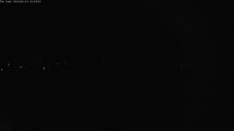Lake Travis webcam, January 14, 2016 8:35 PM CT