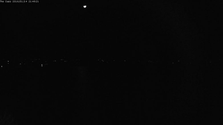 Lake Travis webcam, January 14, 2016 8:55 PM CT