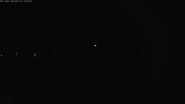 Lake Travis webcam, January 14, 2016 10:00 PM CT