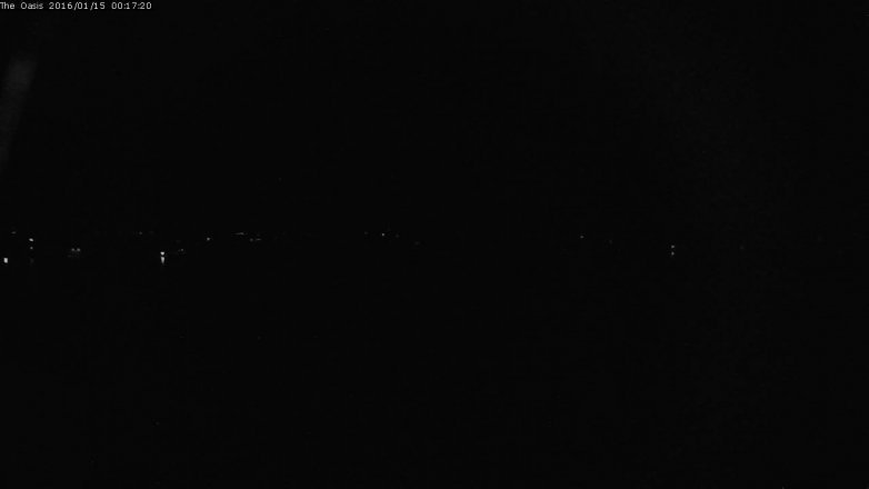 Lake Travis webcam, January 14, 2016 11:25 PM CT