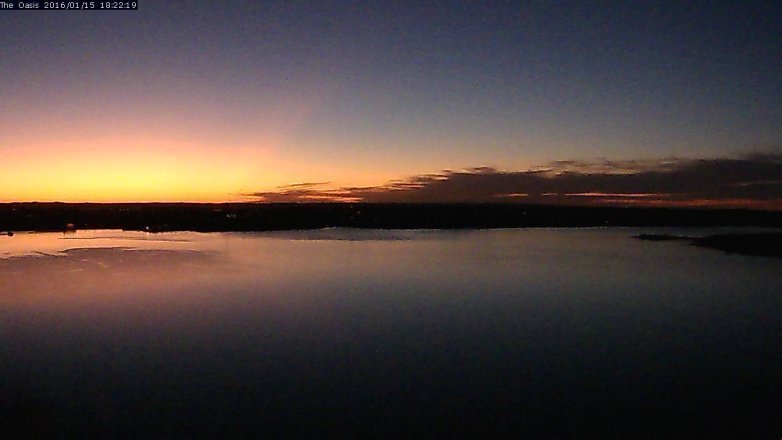 Lake Travis webcam, January 15, 2016 5:30 PM CT
