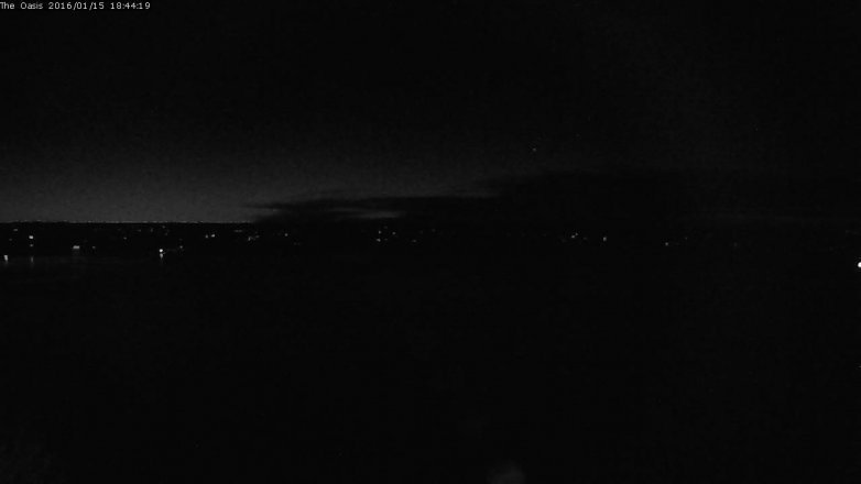 Lake Travis webcam, January 15, 2016 5:50 PM CT