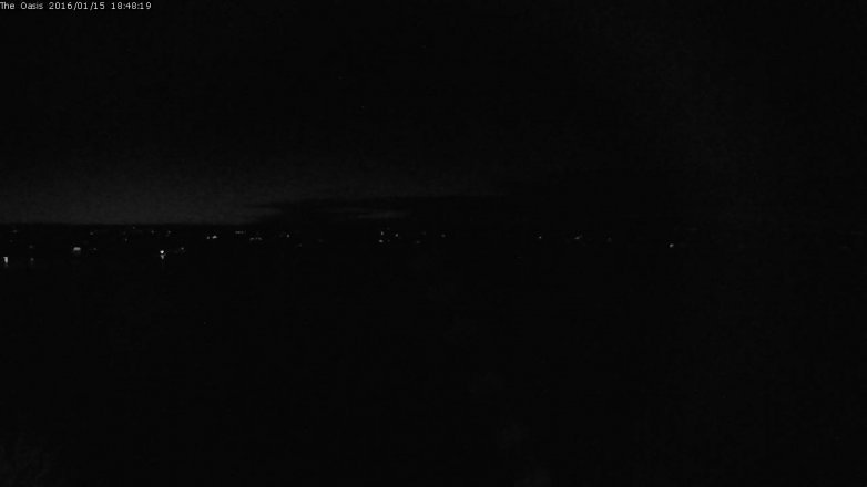 Lake Travis webcam, January 15, 2016 5:55 PM CT