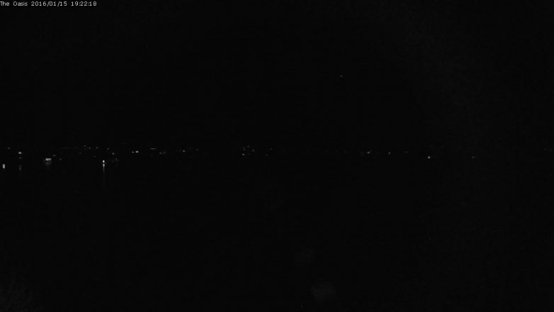 Lake Travis webcam, January 15, 2016 6:30 PM CT