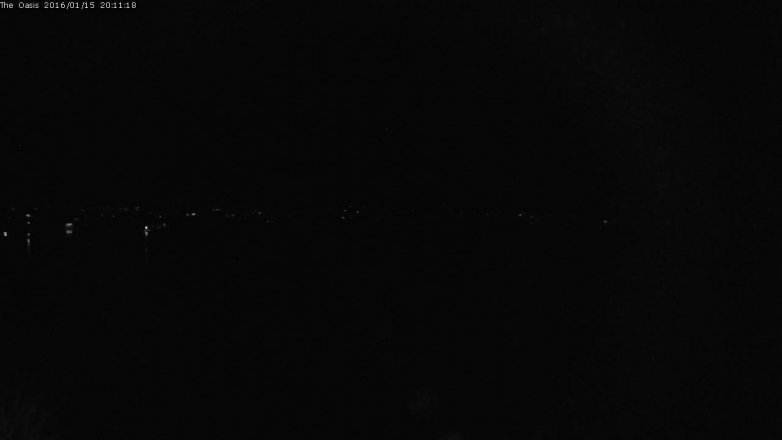 Lake Travis webcam, January 15, 2016 7:20 PM CT