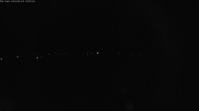 Lake Travis webcam, January 15, 2016 8:00 PM CT