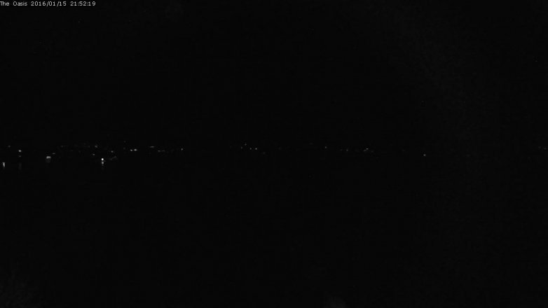 Lake Travis webcam, January 15, 2016 9:00 PM CT