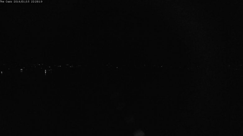 Lake Travis webcam, January 15, 2016 9:35 PM CT