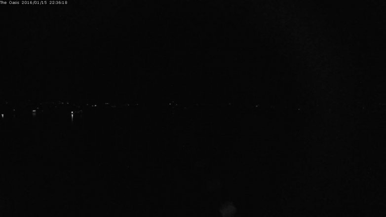 Lake Travis webcam, January 15, 2016 9:40 PM CT