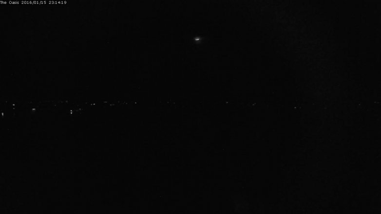 Lake Travis webcam, January 15, 2016 10:20 PM CT