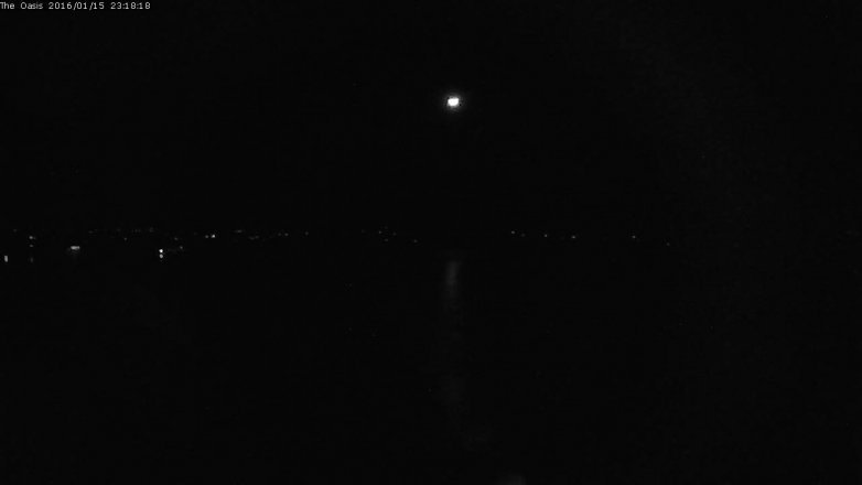 Lake Travis webcam, January 15, 2016 10:25 PM CT