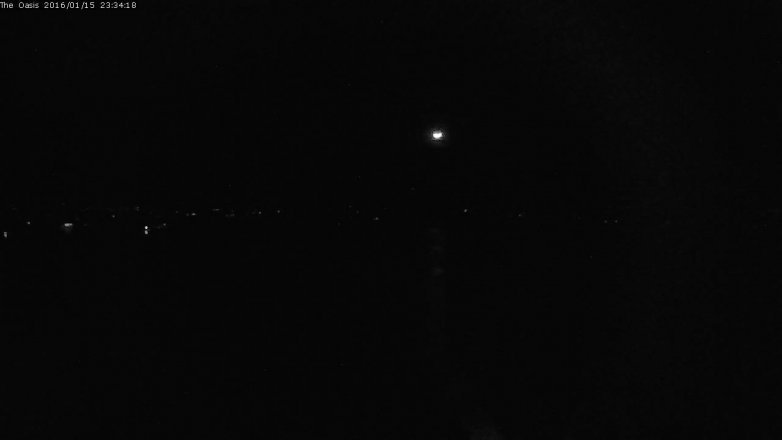 Lake Travis webcam, January 15, 2016 10:40 PM CT