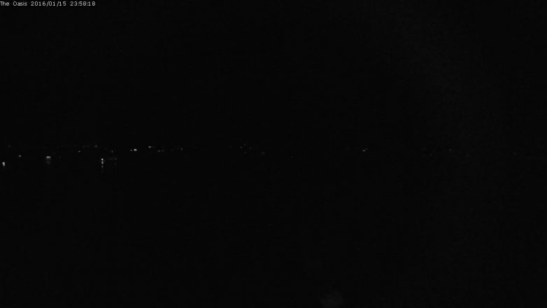 Lake Travis webcam, January 15, 2016 11:05 PM CT