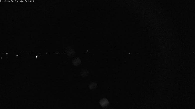 Lake Travis webcam, January 15, 2016 11:25 PM CT