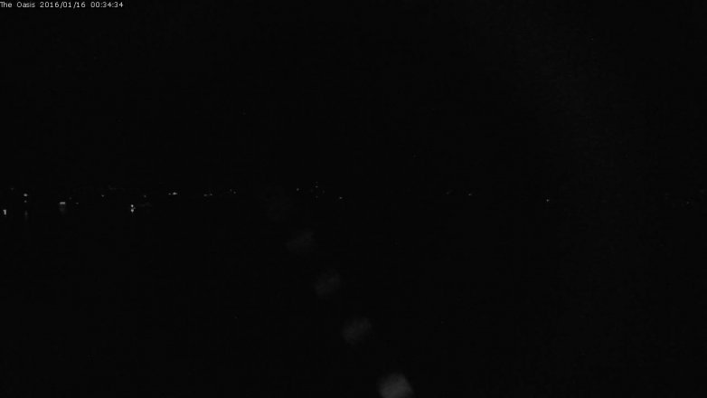 Lake Travis webcam, January 15, 2016 11:40 PM CT