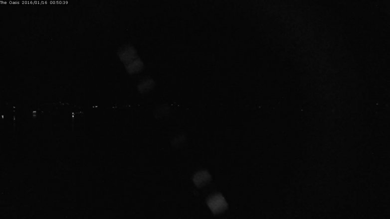 Lake Travis webcam, January 15, 2016 11:55 PM CT