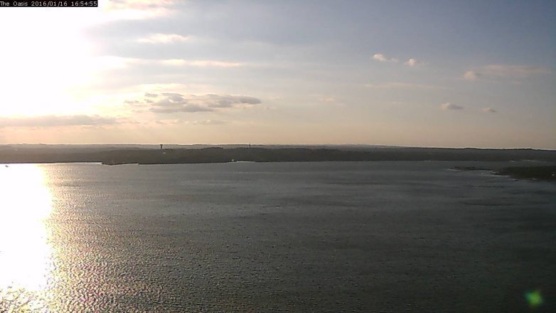 Lake Travis webcam, January 16, 2016 4:00 PM CT