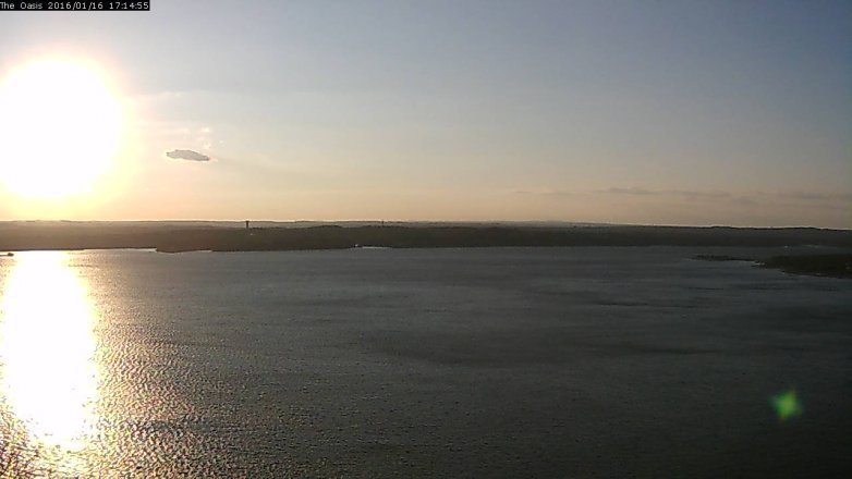 Lake Travis webcam, January 16, 2016 4:20 PM CT