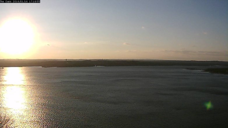 Lake Travis webcam, January 16, 2016 4:25 PM CT