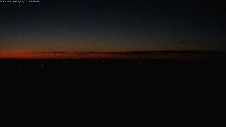 Lake Travis webcam, January 16, 2016 5:35 PM CT