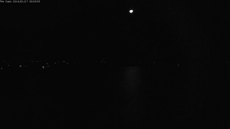 Lake Travis webcam, January 16, 2016 11:05 PM CT
