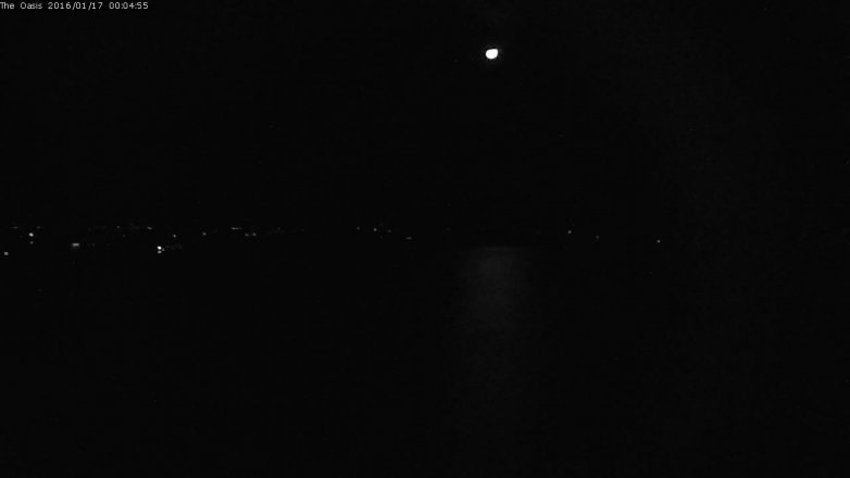 Lake Travis webcam, January 16, 2016 11:10 PM CT