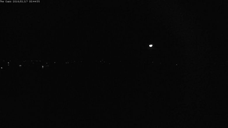 Lake Travis webcam, January 16, 2016 11:50 PM CT
