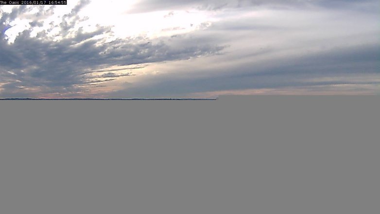 Lake Travis webcam, January 17, 2016 4:00 PM CT