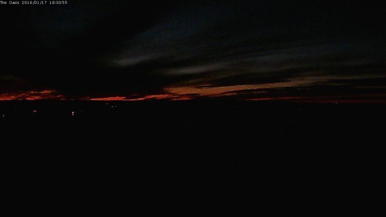 Lake Travis webcam, January 17, 2016 5:35 PM CT