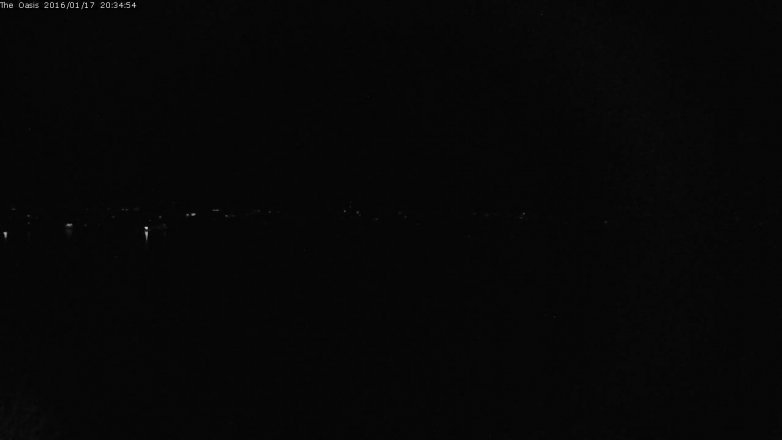 Lake Travis webcam, January 17, 2016 7:40 PM CT