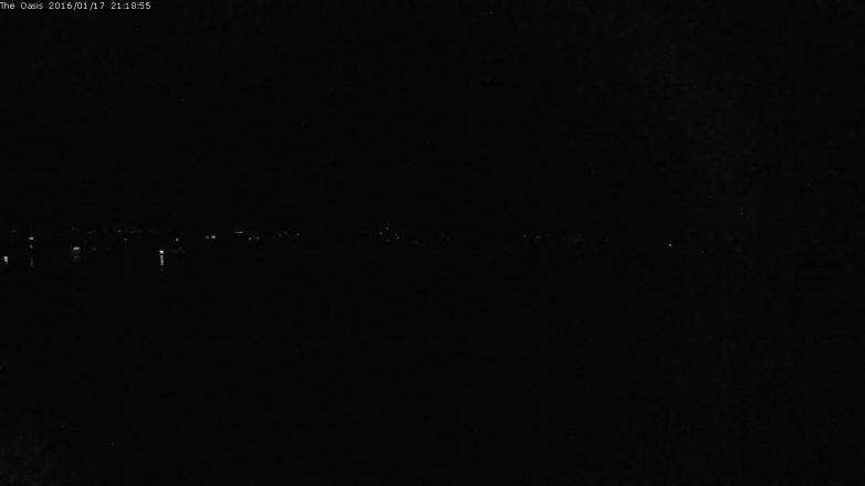 Lake Travis webcam, January 17, 2016 8:25 PM CT
