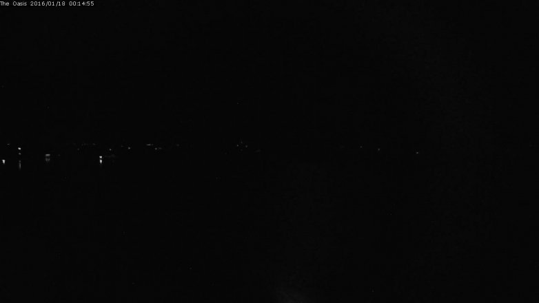 Lake Travis webcam, January 17, 2016 11:20 PM CT